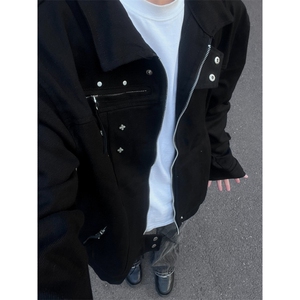 【有货】美式高街纯棉外套男春秋高级感夹克JK8326CC-特P75图片