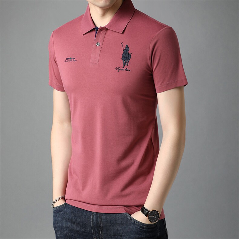 2023年夏新款高端时尚男士T恤P50，女装T恤，电商D223-1