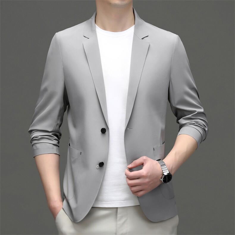 SQY2367春季新款西装男西服简约外套西服商务休闲小西装单西P140,男装西服,电商B360