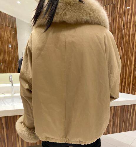 现货大毛领派克，女装，泰靡(1F)