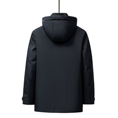 新款男士羽绒服加厚款可脱卸内胆防寒佳品309B-3-Y096T-P230，男装羽绒服，星座1409-3