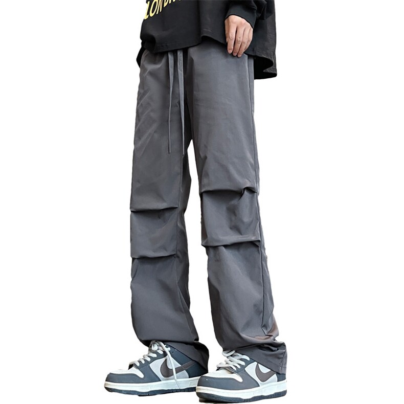 男女同款工装裤时尚情侣宽松直筒休闲裤男XZ310B-3-K8900-P35,男装休闲裤,星座310B-3