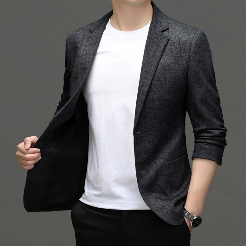 6615-1秋冬新款男士西服外套商务休闲男装通勤P143,男装西服,电商B360