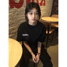 万针全刺绣工艺抖音得物高品质260克重磅纯棉双纱美式高街短袖T恤，男装T恤，电商A486-1