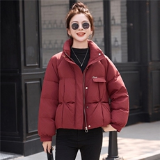 现货时尚短款羽绒服女2025冬季新款加厚立领保暖90白鸭绒外套，女装羽绒服，姿衣坊
