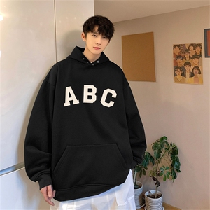 供抖音丶重磅高品棉350克排扣连帽ABC卫衣LW6053-特p58控78图片