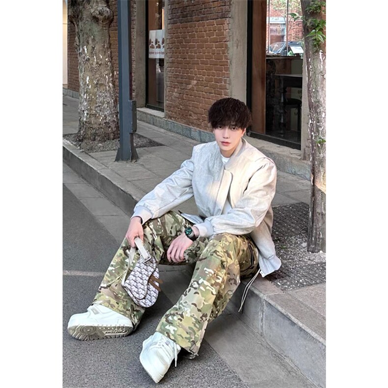 GOSNACE秋季短款夹克潮棒球服外套男女同款DY195-P80网图图片