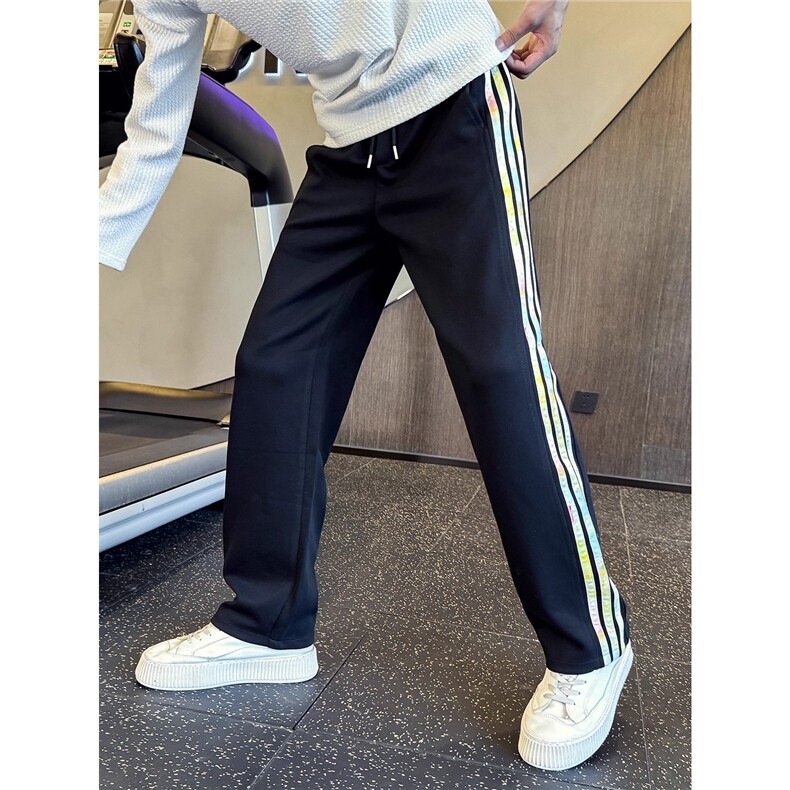 1506-1/KW261加绒/P39冬季青少年加绒美式休闲裤子男宽松直筒，男装卫衣，星座1506-1