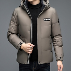 AC22057钱塘2020-3冬季羽绒服白鸭绒防寒保暖外套男加厚P225，男装羽绒服，钱塘207-3