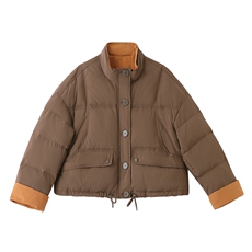 2024年新款时尚高端洋气小个子面包服宽松外套，女装羽绒服，雅佳俏