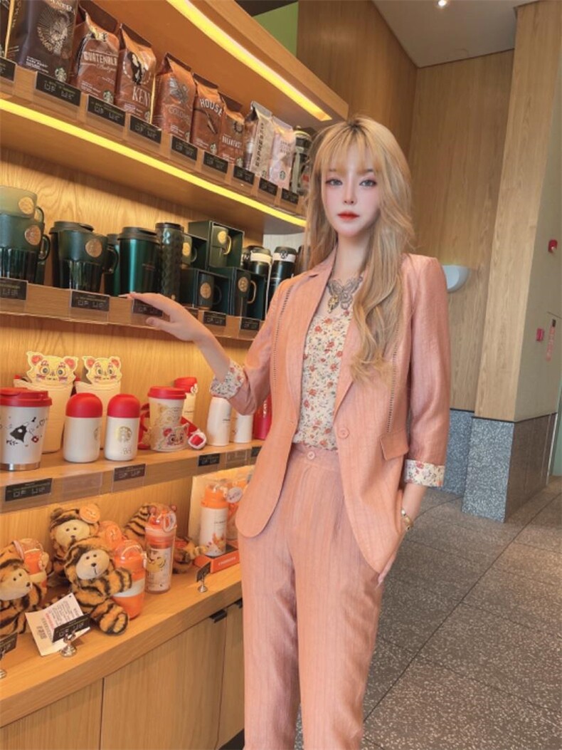 2022夏季新款套装，女装职业装，时尚名门