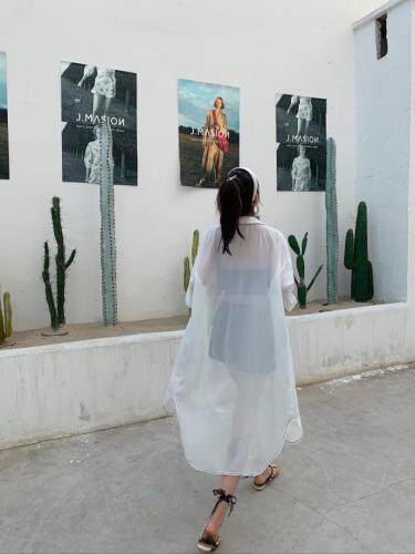 【现货】夏季新品防晒开衫，女装，blue face