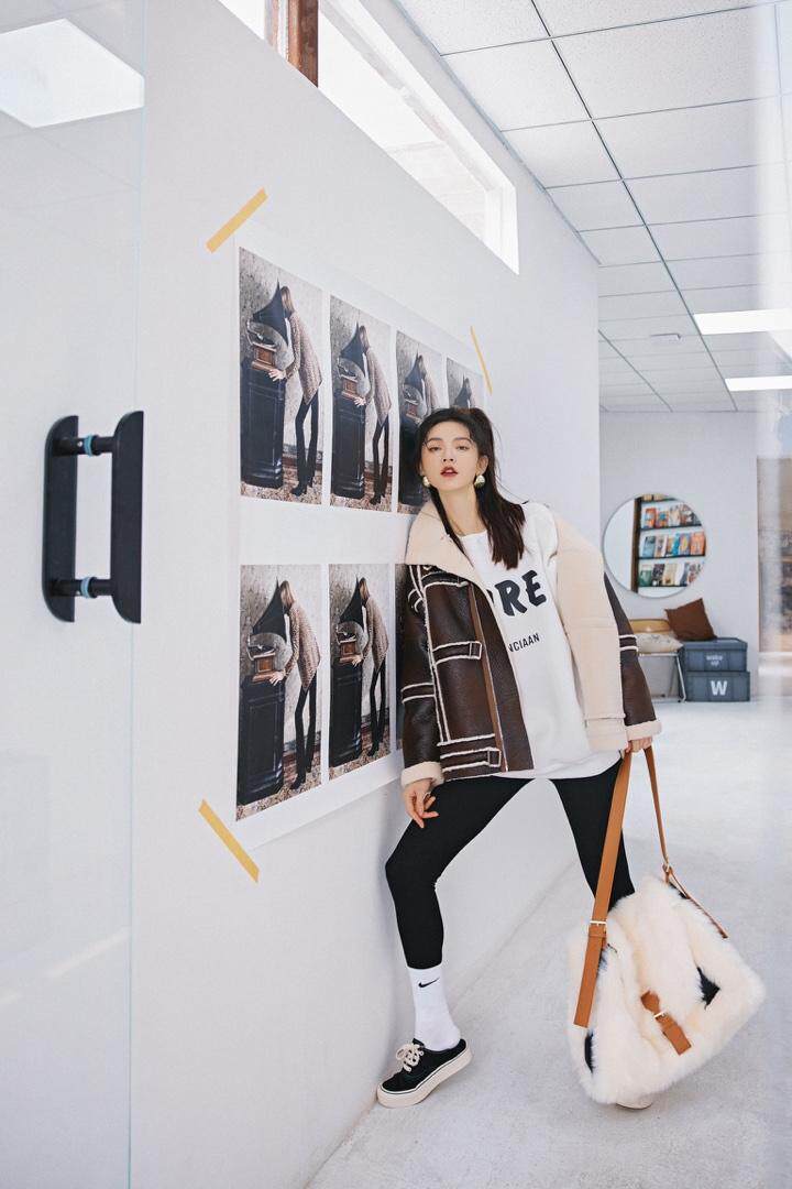 皮毛一体，女装，YOUER DENG