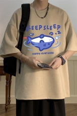 麂皮绒短袖t恤男大码半袖男JD82453-P25，男装T恤，电商A040