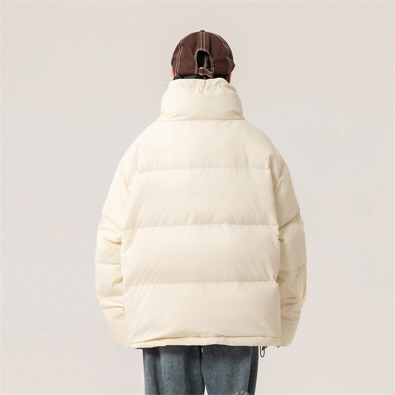新标90白鸭绒简约休闲立领外套纯色加厚羽绒服ESY0204-P210,男装羽绒服,电商B306