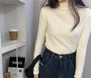 2022韩系德绒高领打底衫,其它,炫女孩