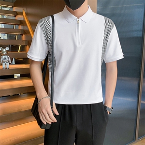 23男士翻领T恤polo衫A210-3320-p55 70%棉 %聚酯纤维 5%氨纶图片