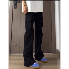 现货黑色迷彩工装牛仔裤ZK0330-特批55，男装牛仔裤，星座313A(原308A-2)