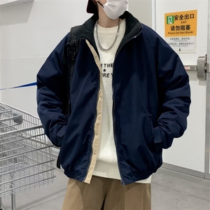 美式复古外套男春秋新款设计感小众高街潮牌宽松休闲工装夹克图片