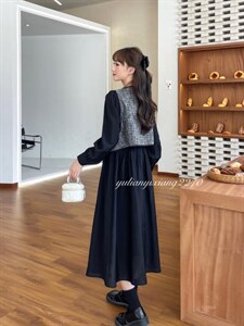 秋季新款连衣裙图片