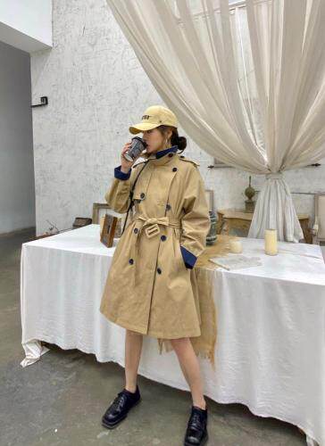 欧版风衣，女装风衣，DLI.DODO 豆豆