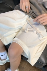 夏冰丝短裤男设计感美式篮球宽松抽绳休闲五分裤XZ514-2-1528-P38，男装牛仔裤，星座514-2(原B239)