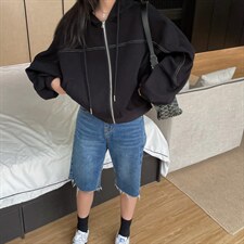 卫衣外套，女装卫衣/绒衫，mo cha dan