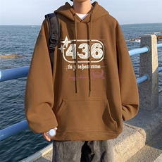抖音供货、复合重磅360克现货连帽卫衣宽松D223A-WY2385-特P35，男装卫衣，电商019-1