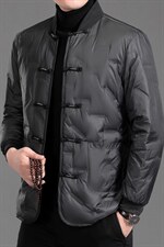 BAMJ-7810钱塘2020-2冬季厚款休闲商务百搭中年男士外套P125，男装夹克，钱塘207-2