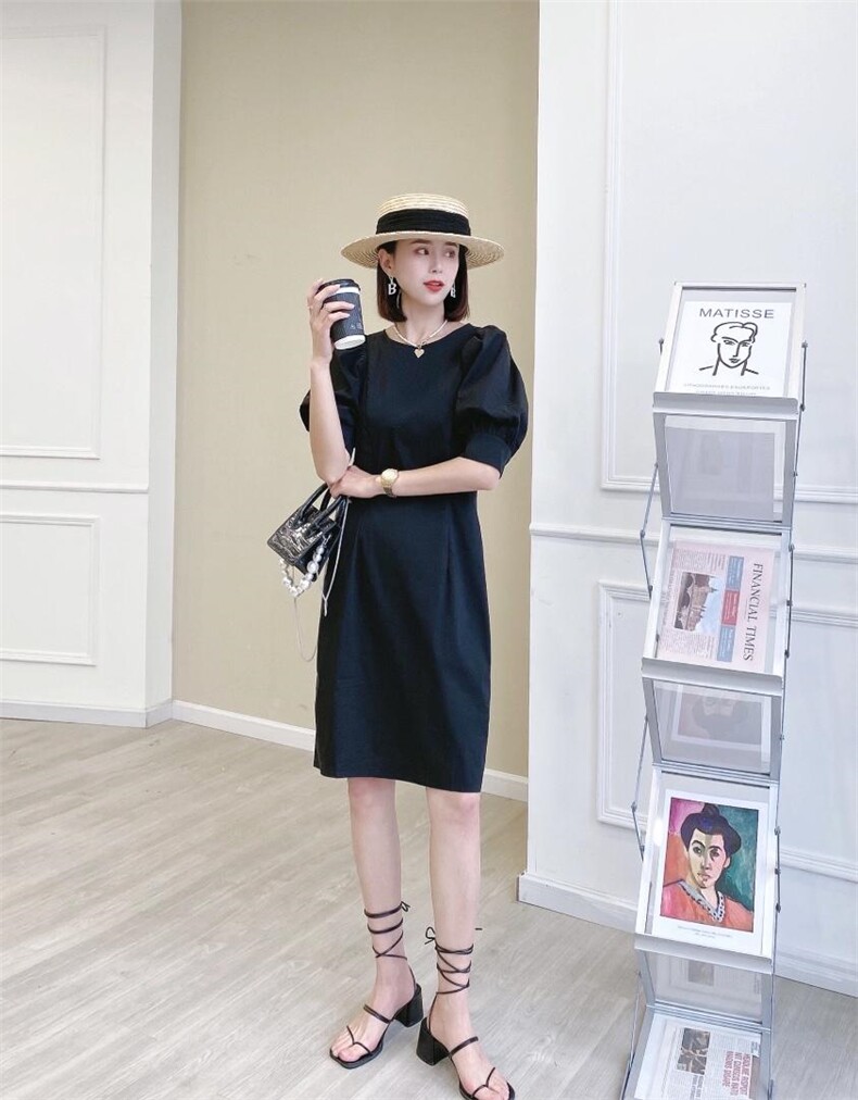 现货夏装气质款连衣裙，女装连衣裙，MZ 慕姿