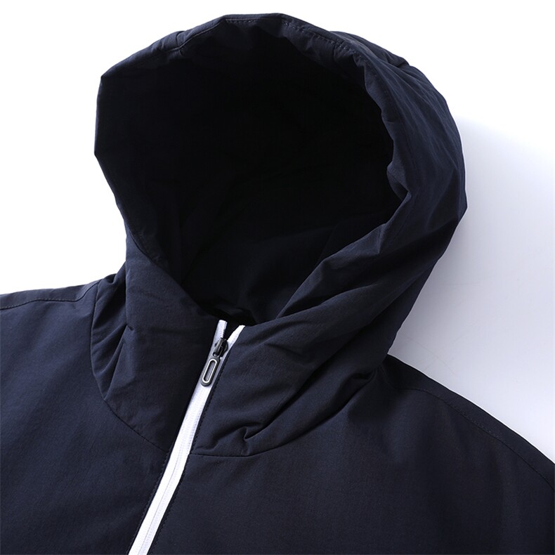 BJY08911新款冬季男士白鸭绒羽绒服连帽保暖外套修身风衣大衣,男装风衣,电商B360