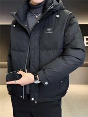 男羽绒服连帽休闲外套男冲锋衣羽绒服A329-YR55899-P215，男装夹克，电商A329