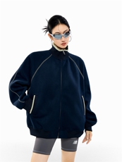 网图美式哈苏线运动外套男女情侣款2026春季新款开衫卫衣特P68，女装短外套，电商C306-1