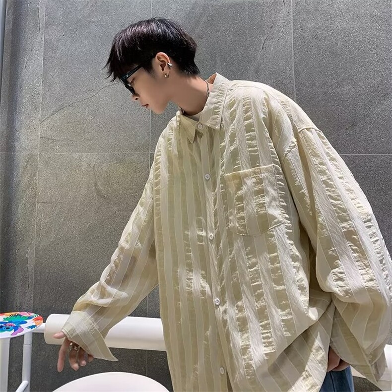 新款潮流男格子衬衫RC91P38,男装衬衫,星座1116-2