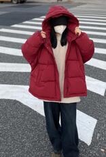 冬季新款连帽羽绒服，女装羽绒服，JIAN.Z 简.站