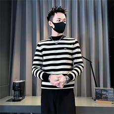 M030-P65-控95男款毛衣休闲时尚针织衫上衣秋冬新款高级内搭打底，男装T恤，星座102A（原电商D309-1）