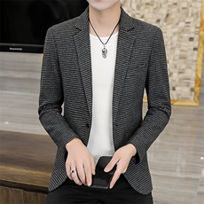 XZ8596P85新款男士西服小西装韩版时尚格子休闲西服外套西装男，男装西服，星座510A-2