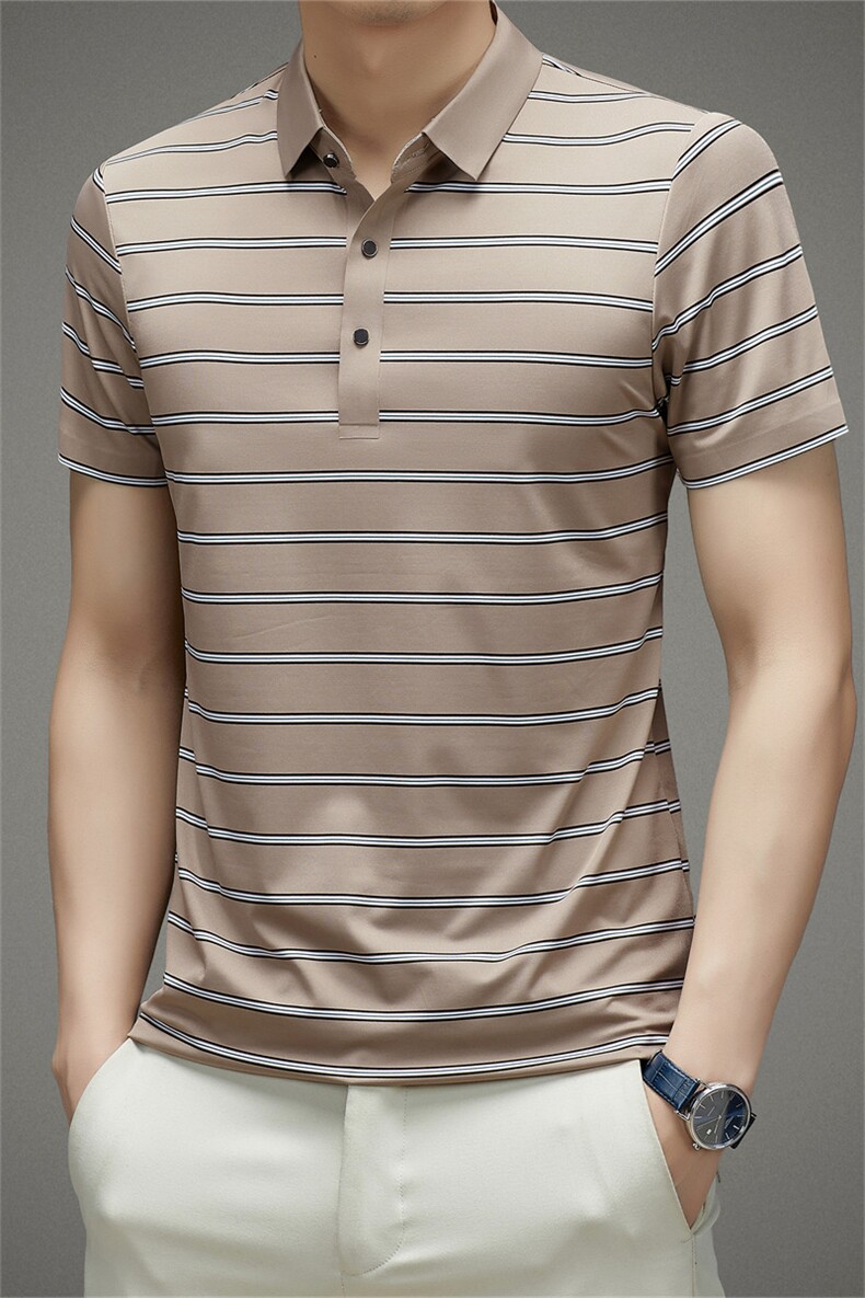 夏季polo衫男士时尚上衣翻领百搭商务宽松潮流T恤SQ68366-P60,男装Polo衫,星座1105-3