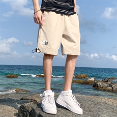 DD6455P28海景短裤男士夏季薄款冰丝速干中裤夏潮流运动篮球沙滩，男装休闲裤，星座510A-1