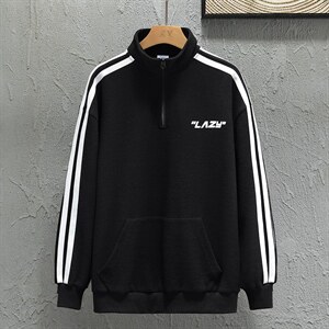 新款POLO衫灰墙挂拍华夫格休闲套头上衣PL3325-P40控58图片