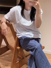 运动短t百搭简约时尚男女同款，女装T恤，湘姗