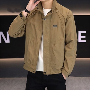 春秋新款男士休闲夹克外套潮流百搭立领夹克JK939-P64图片