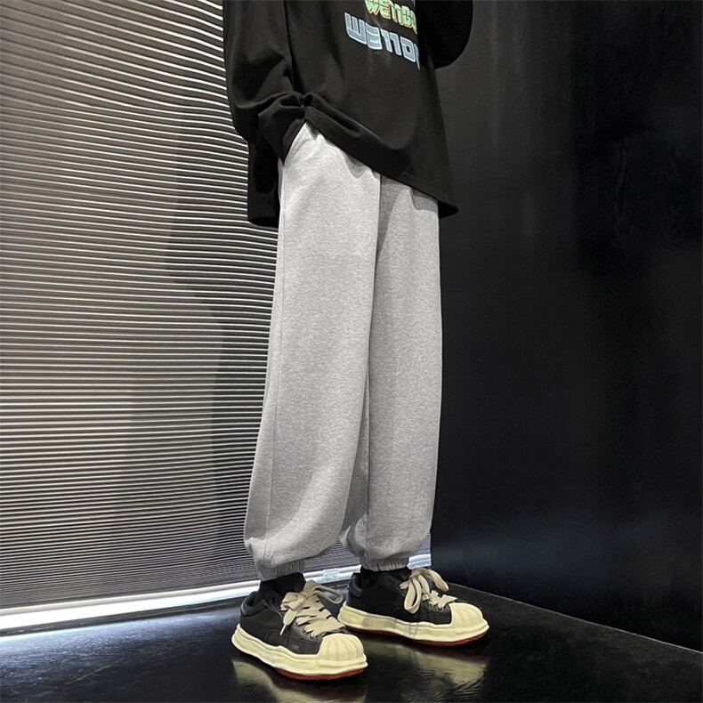 运动裤男休闲长裤子束脚卫裤宽松篮球训练裤WK602-1特批22,男装休闲裤,星座718-1