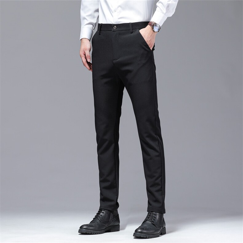 XK669-P38现货外贸长期做弹力西裤男士休闲裤韩版四面弹西装裤，男装西服套装，星座224-1