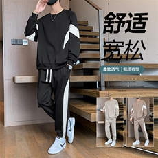 TK15-P70新款男生印花套装学生卫衣青少年上衣大童裤子整套，男装休闲套装，星座507A（原星座306B-2）