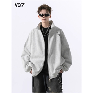 1506-1/GW250/P46重磅翻领卫衣男男款秋冬加绒加厚男士内搭1图片