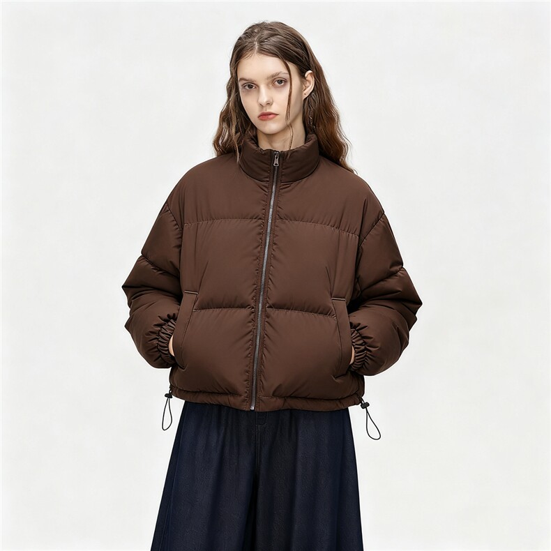 可二开立领短款面包服时尚保暖棉服A247-MY500特批65,男装棉衣,电商A247