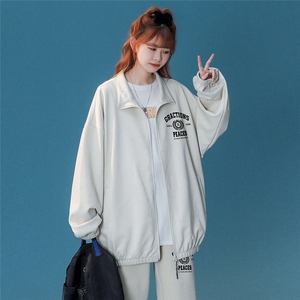 中性风 美棉斜开衫卫衣套装高克重抖音品质 TH6175  P85 控108图片