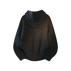 1303B-MY840-P45特P秋冬美式重磅850G侧开叉连帽毛衣内搭针织衫，男装针织衫/毛衣，星座1303B