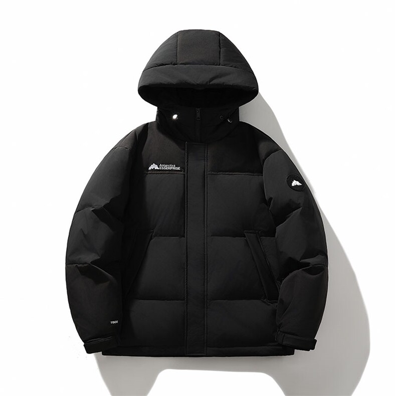 羽绒服男冬季新款港风宽松情侣白鸭绒外套YR920-P160(控价208元,男装羽绒服,星座214-3